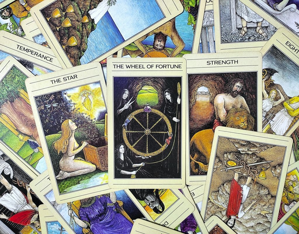 reading tarot