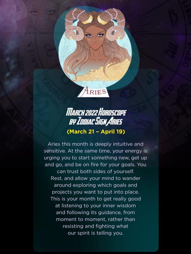 Monthly Horoscopes for March 2022