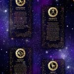 witchy spiritual stuff horoscope June 2022 (1080 × 5641 px)