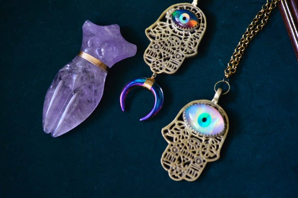 Evil Eye Necklace 1024x681, Witchy Spiritual Stuff