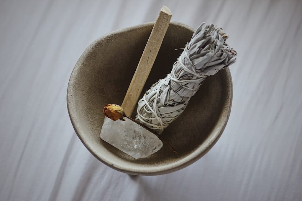Smudging With Sage 1024x683, Witchy Spiritual Stuff