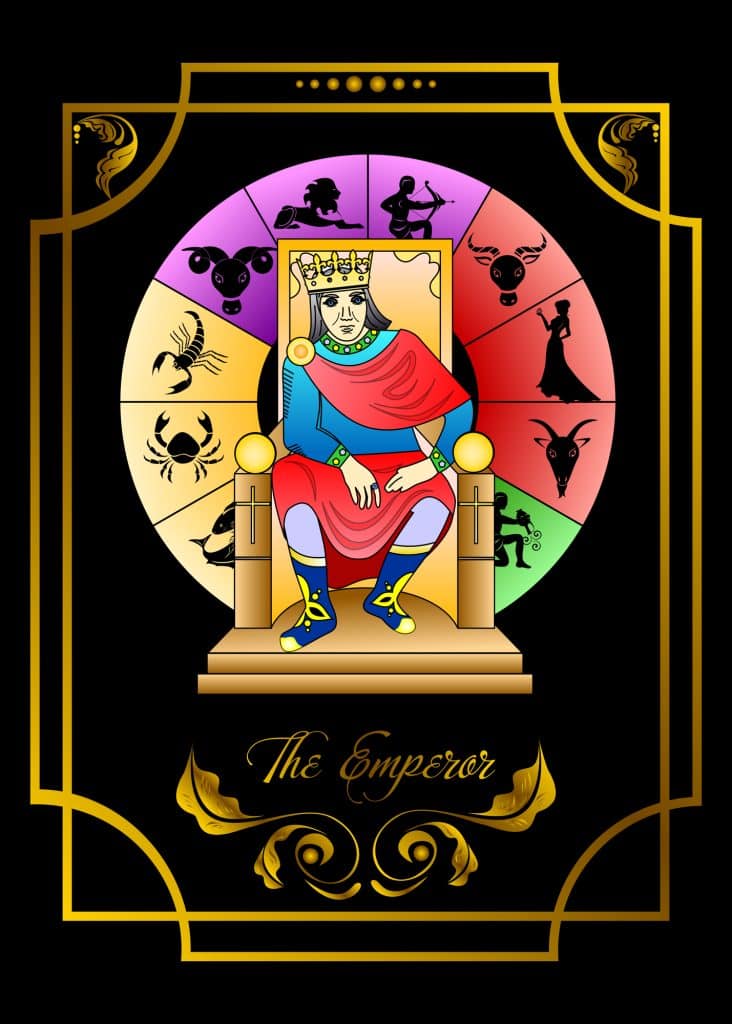 The Emperor Tarot 732x1024, Witchy Spiritual Stuff