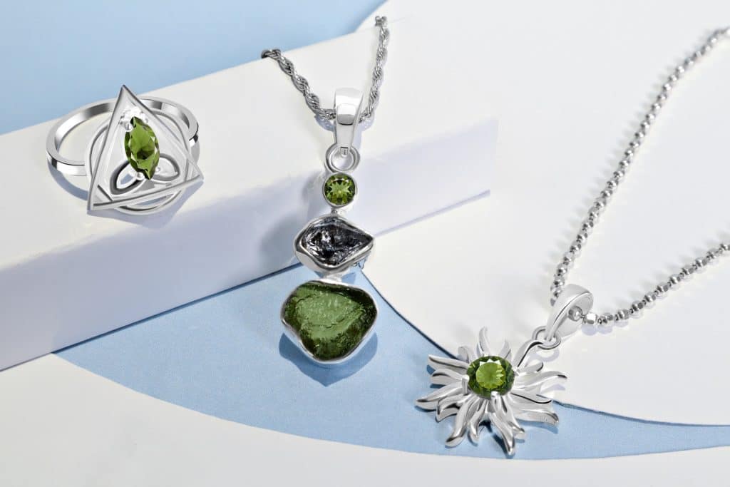 Moldavite Jewelry