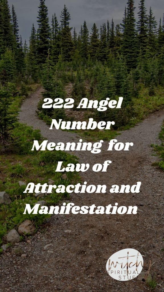 222 Angel Number Meaning for Law of Attraction and Manifestation