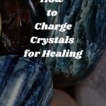 how to charge crystals for healing