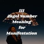 111 Angel Number meaning for manifestation