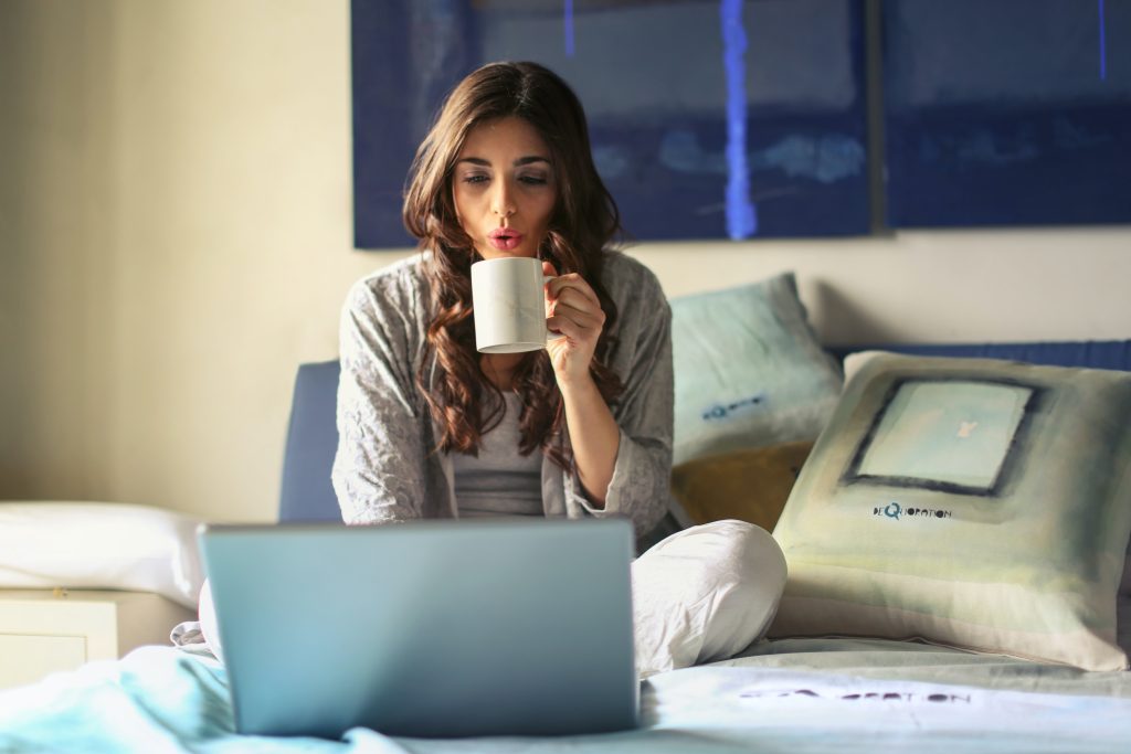 Woman at work