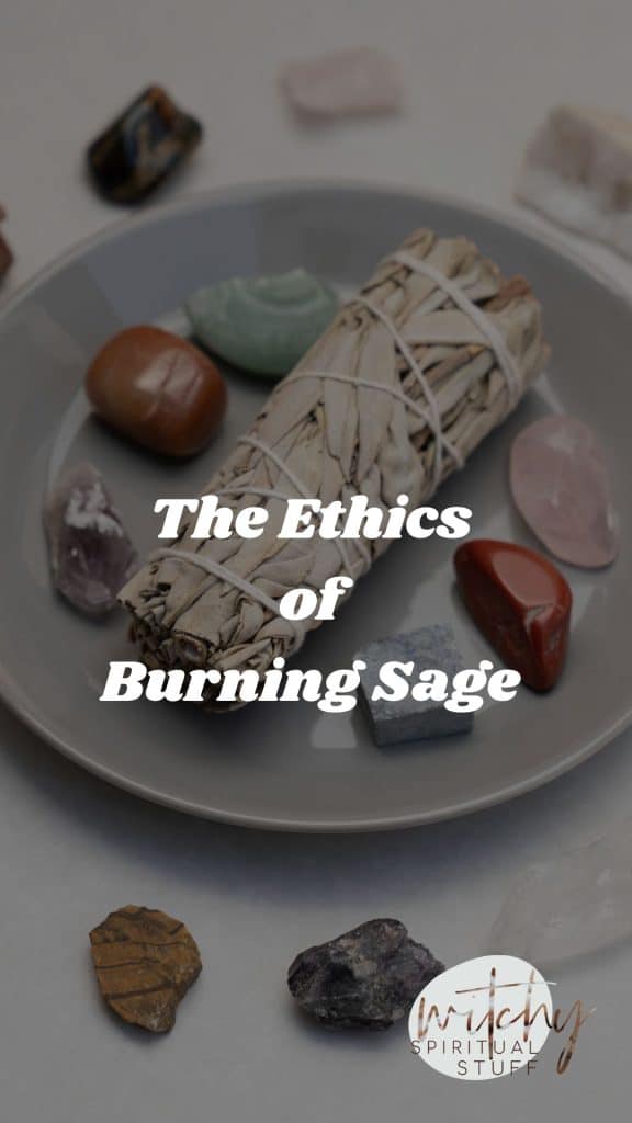 the ethics of burning sage