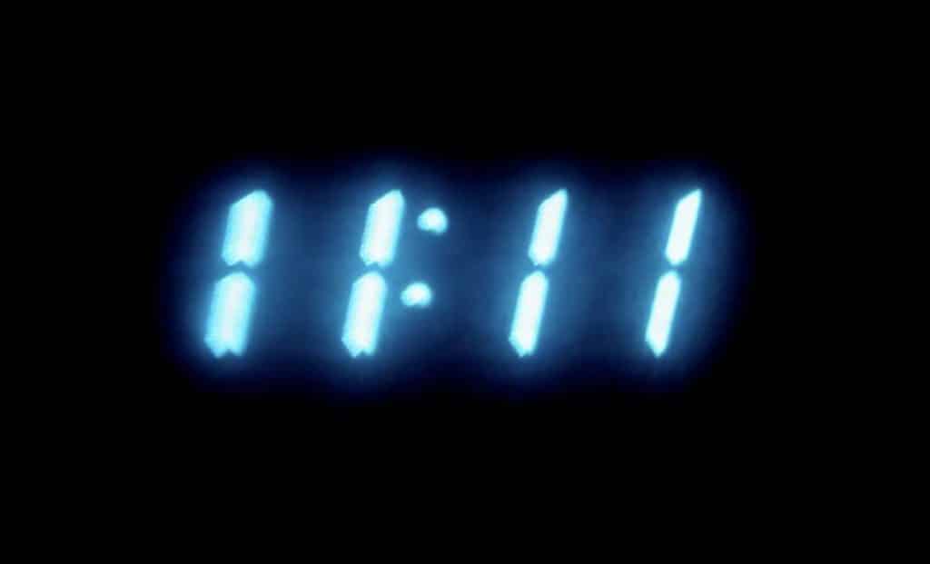 1111 on a clock angel number symbolism