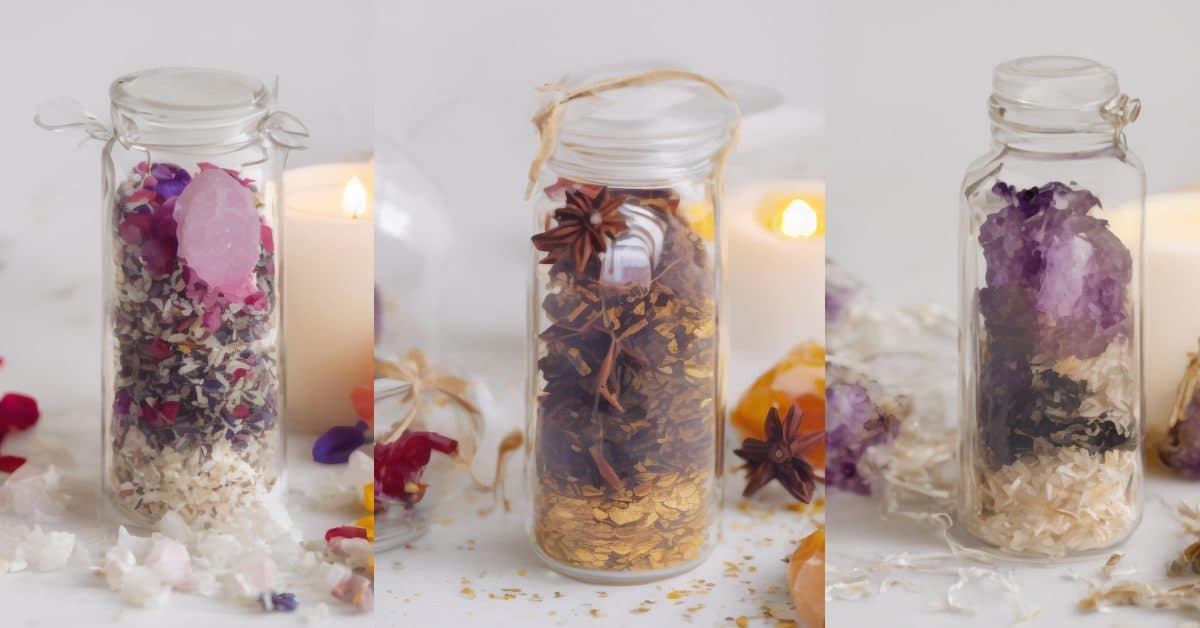 Create Your Own New Year’s Spell Jar: A Step-by-Step Guide with 3 Different Recipes for Different Outcomes