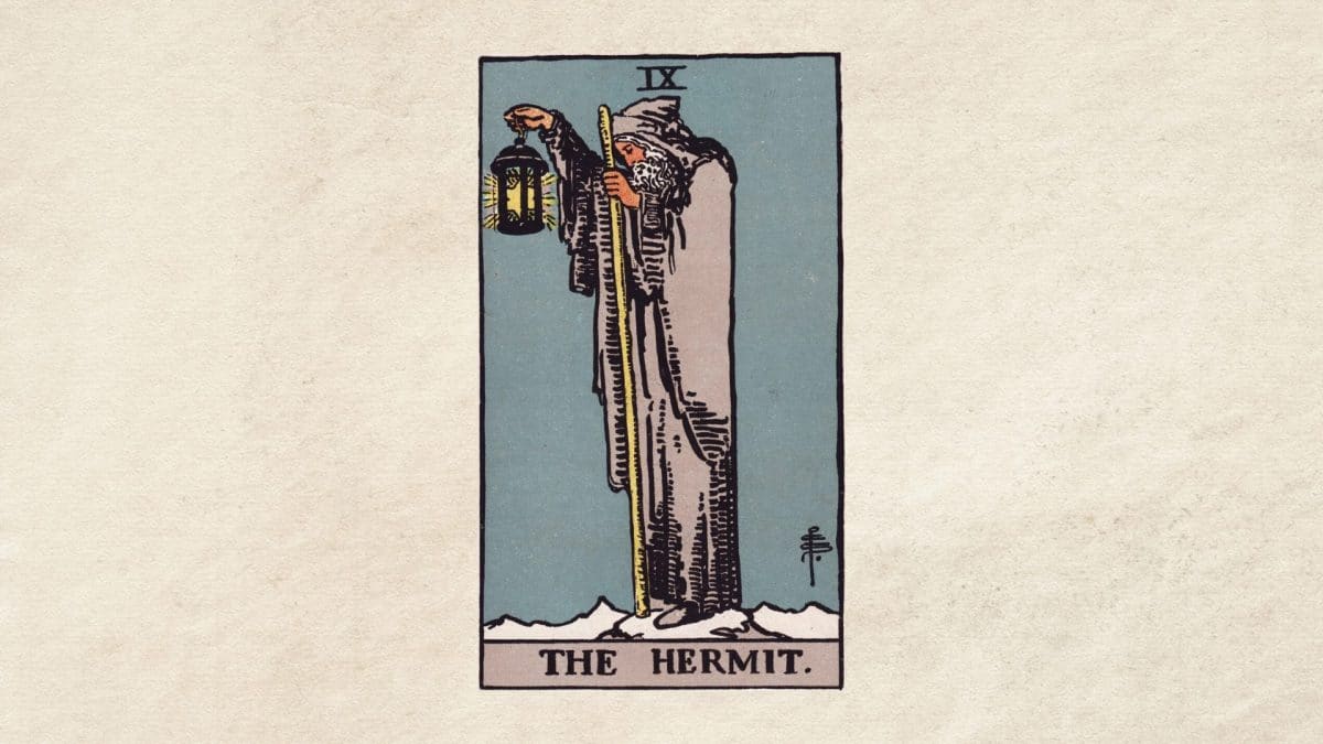 The Hermit Card in Tarot: Interpretations with the Major Arcana