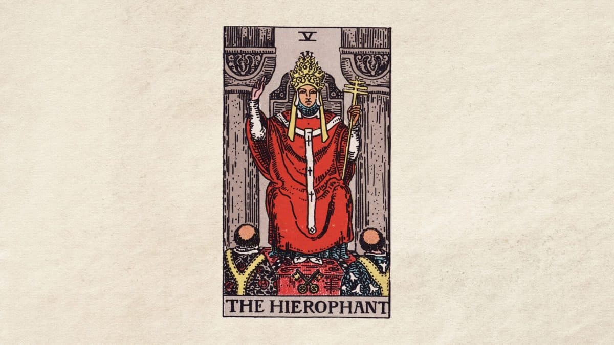 The Hierophant Card in Tarot: Interpretations with the Major Arcana