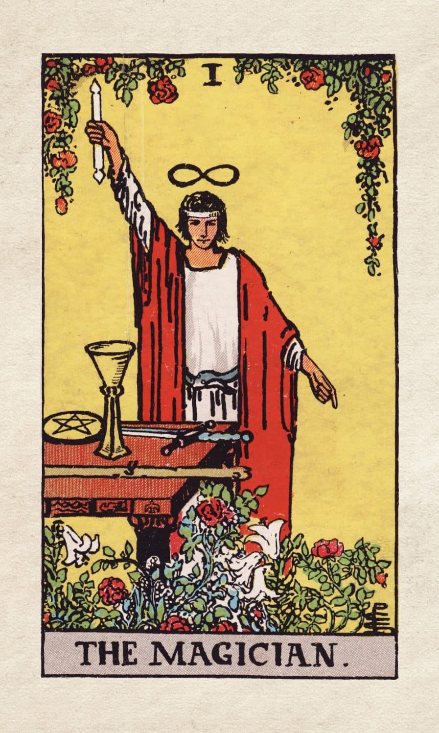 The Magician Card in Tarot: Interpretations with the Major Arcana