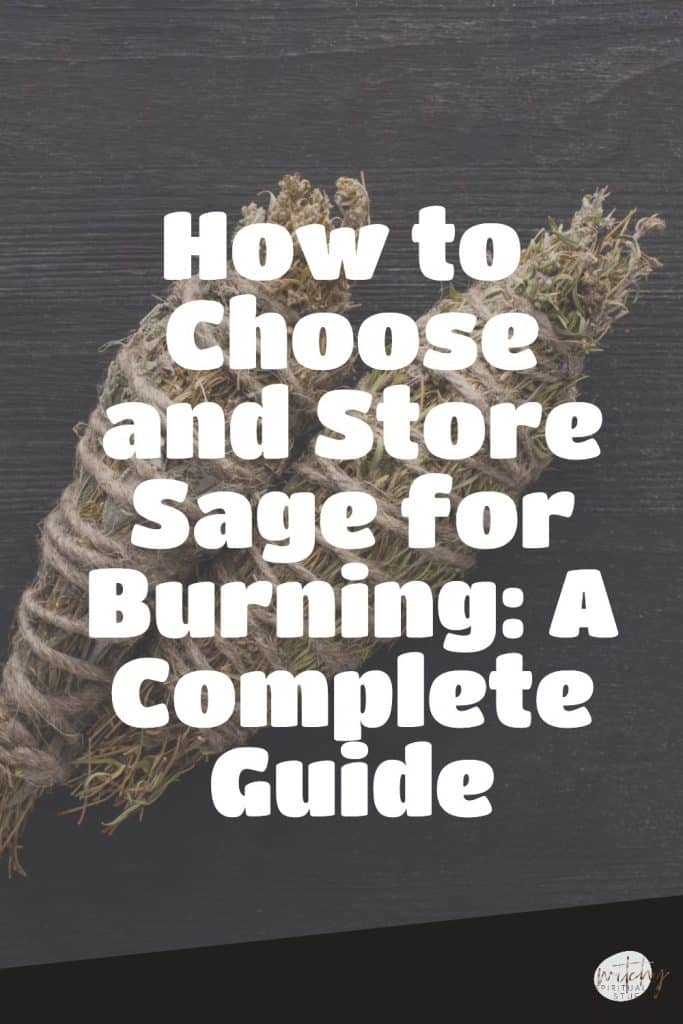 How to Choose and Store Sage for Burning: A Complete Guide