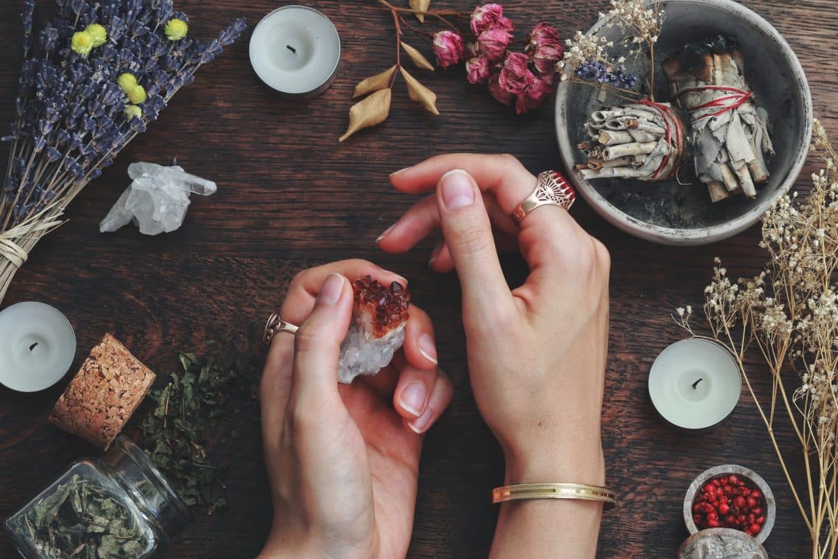 Creating a Witchy Self-Care Routine: Divination, Energy Work, Moon Watching, and Healing