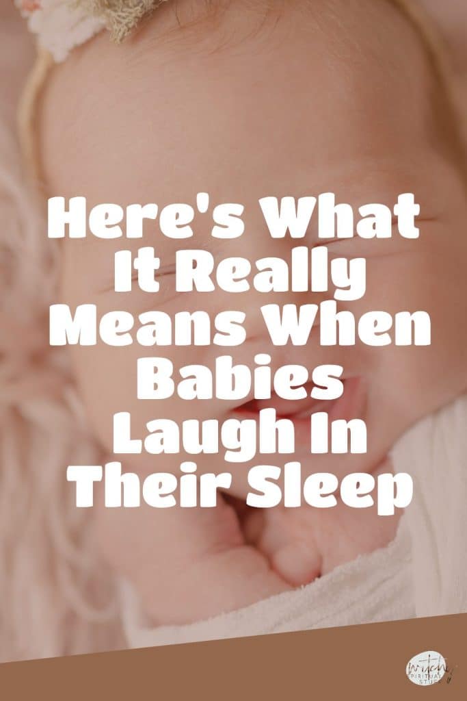 Here's What It Really Means When Babies Laugh In Their Sleep