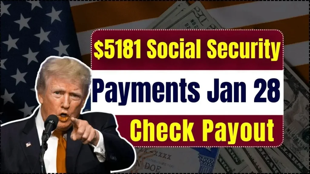$5181 Social Security Payments Coming January 28