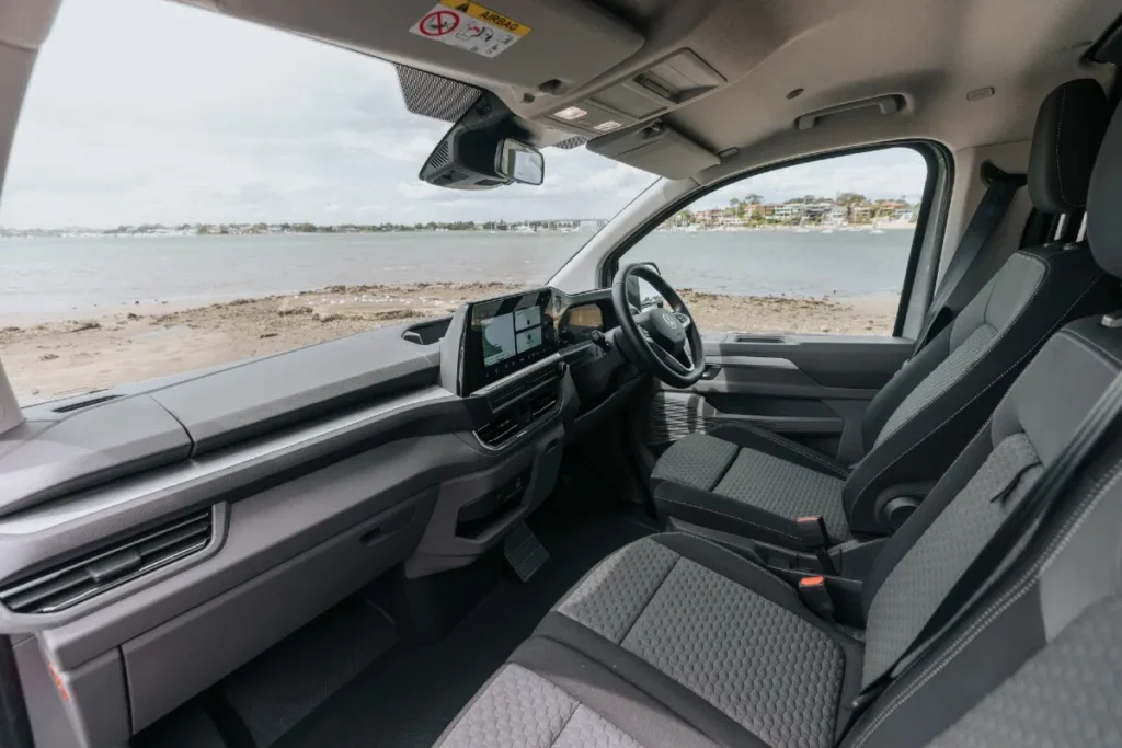 VW Transporter 2026 with Next Gen Smart Features – Bumper Sale Dhamaka Offers Buzz 2 Interior of VW Transporter 2026