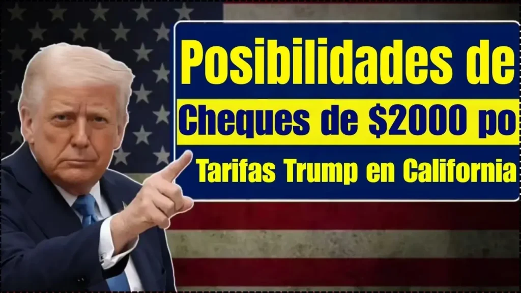 Cheques de $2000 por Tarifas Trump