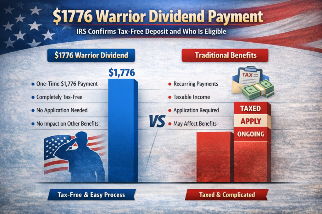 $1776 Warrior Dividend Payment Details