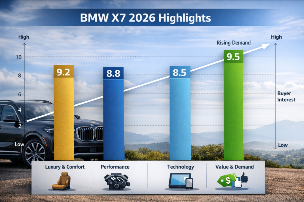 BMW X7 2026 Luxury SUV Specs
