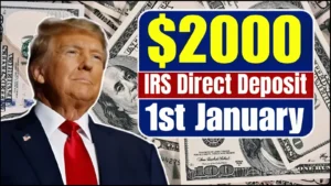 IRS Confirms $2000 Direct Deposit