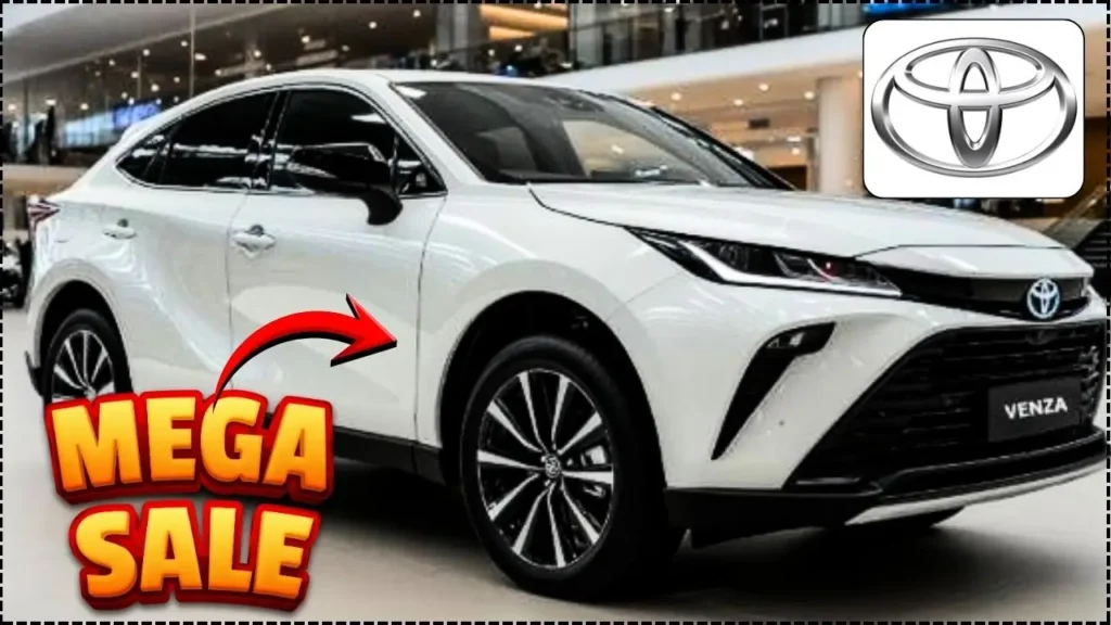 Toyota Venza 2026 Hybrid with 30KM/L Efficiency – Mega Sale Buzz for Smart SUV Buyers 1 Toyota Venza 2026